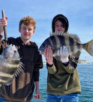 Black drum success at Orange Beach!